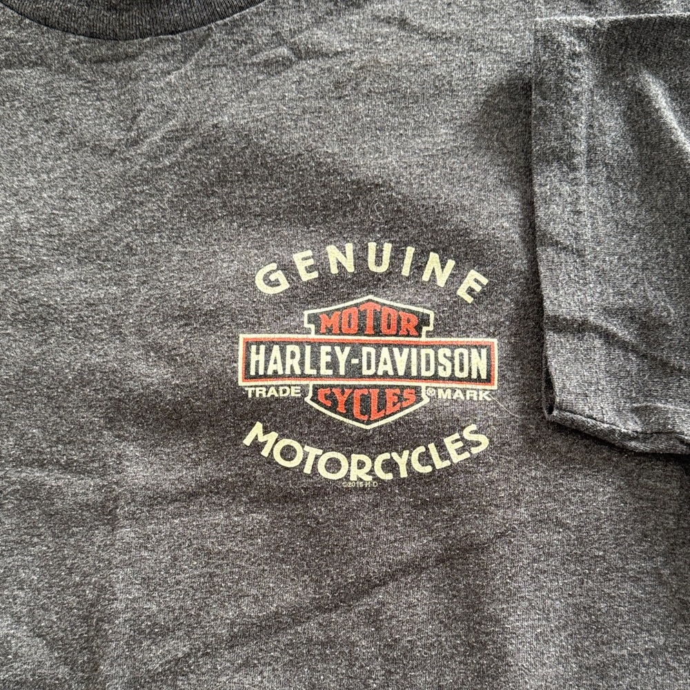 Harley-Davidson Men’s grey 2 pack Graphic T-Shirt - Picture 2 of 7